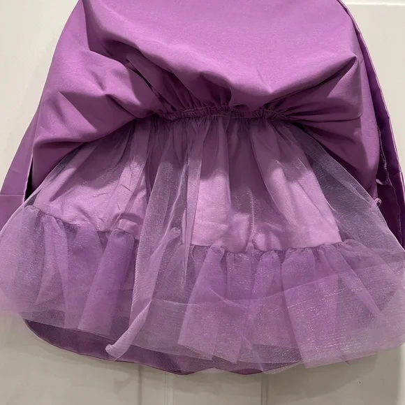 NWT Janie and Jack x Disney RAPUNZEL Purple Princess Dress Size 6-12 Months - Picture 5 of 16